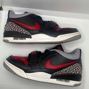 Jordan Legacy 312 Low ‘Bred Cement’ Size 9